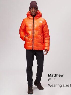 North Face Men's Summit L6 Parka - XL/Orange - Summit Series NWT!